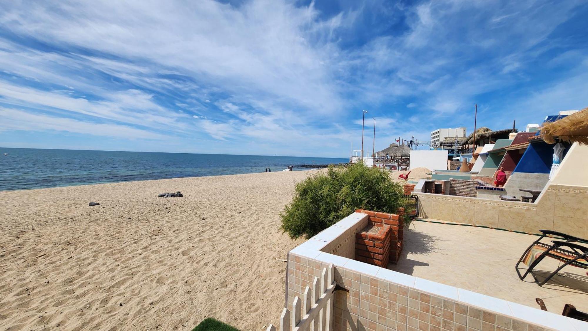 Las Brisas #8 Beachfront - On The Sand And Steps From Mannys For Tacos & Tequila Puerto Peñasco Esterno foto