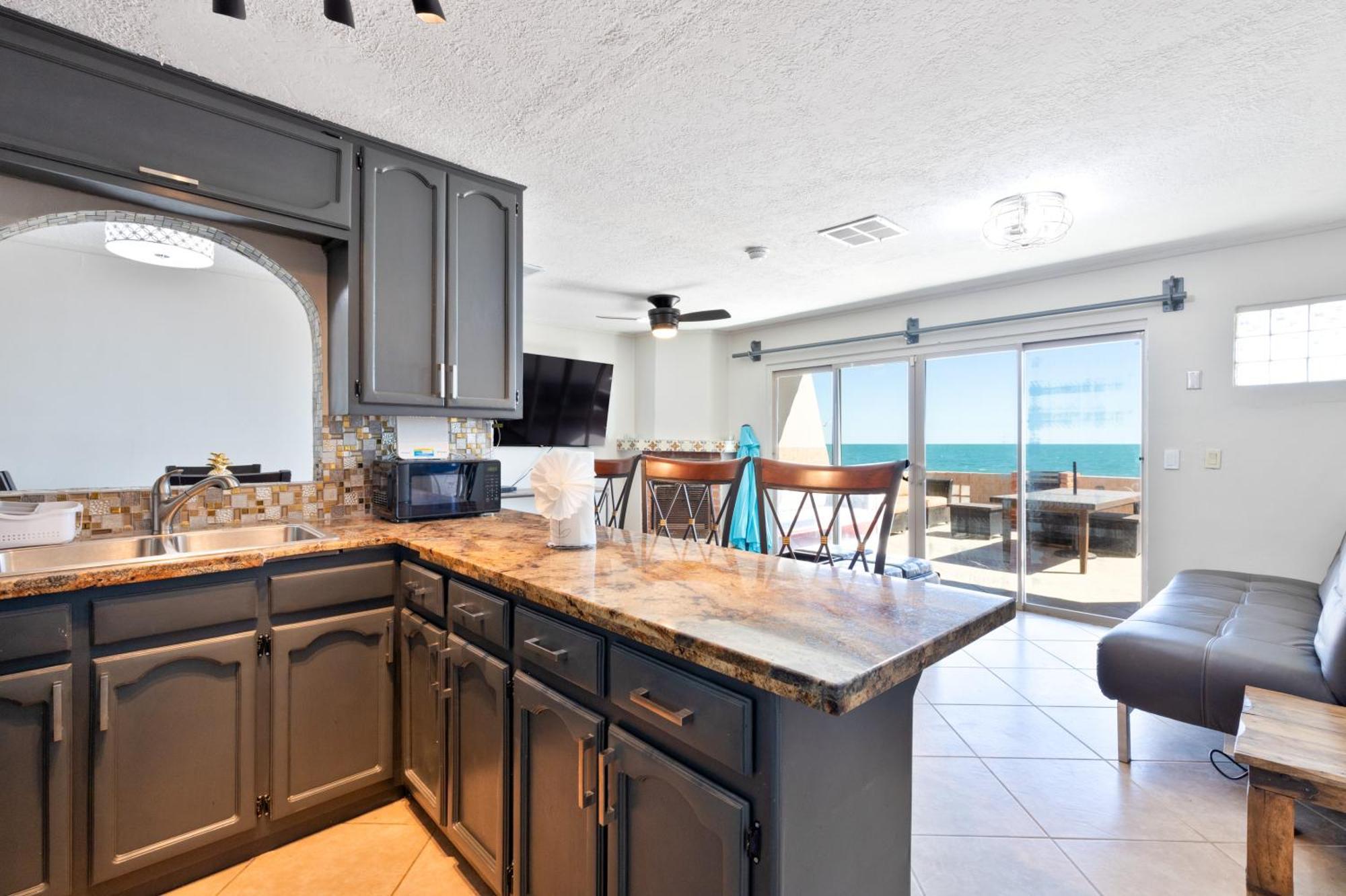 Las Brisas #8 Beachfront - On The Sand And Steps From Mannys For Tacos & Tequila Puerto Peñasco Esterno foto